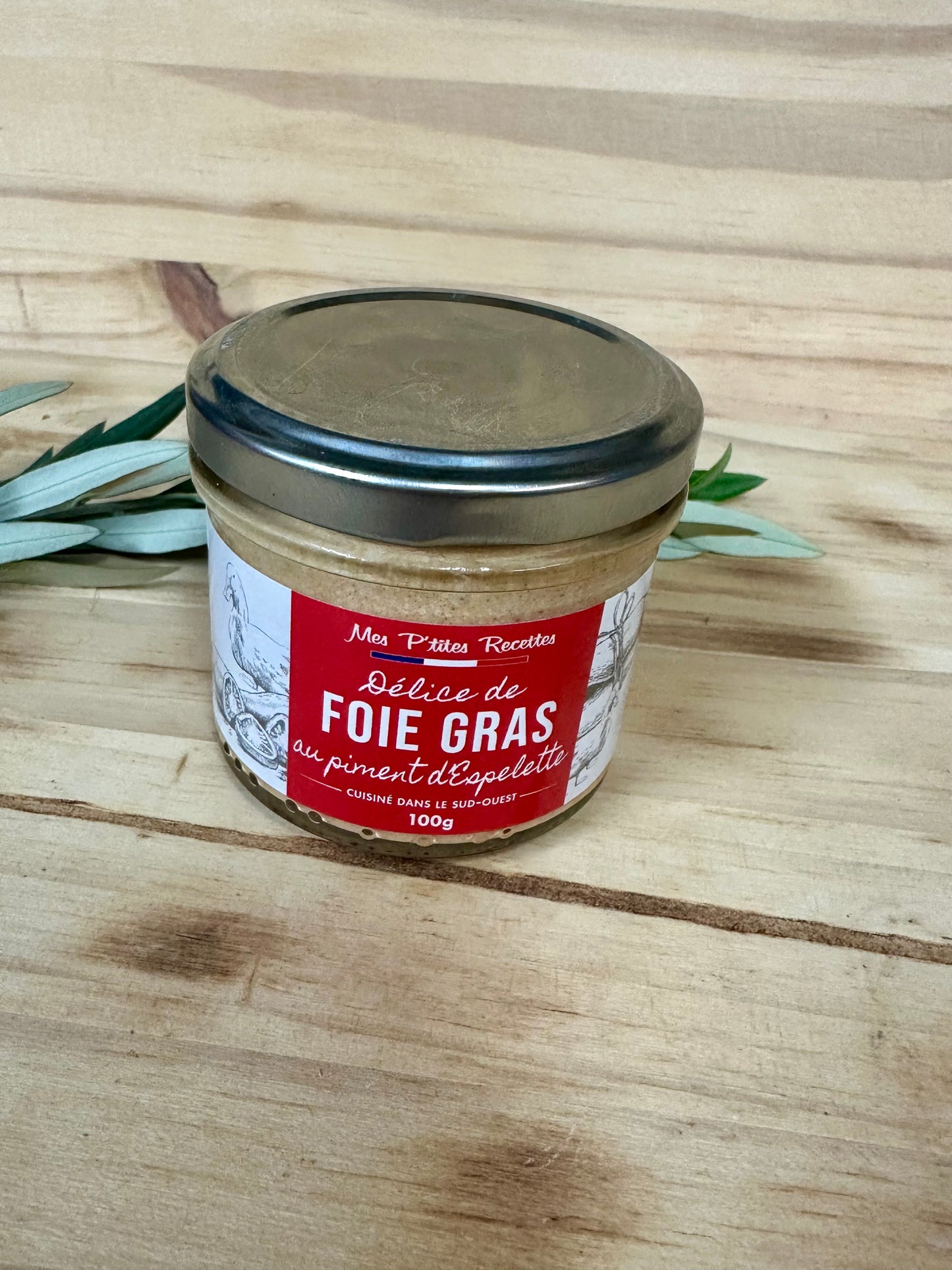 Délice de Foie Gras au piment d’Espelette