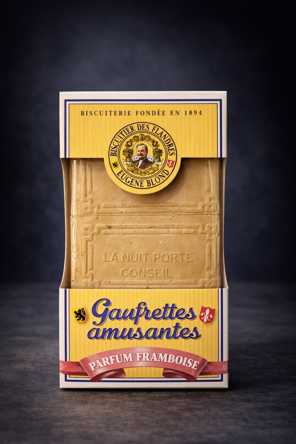Gaufrette Amusante Parfum Framboise