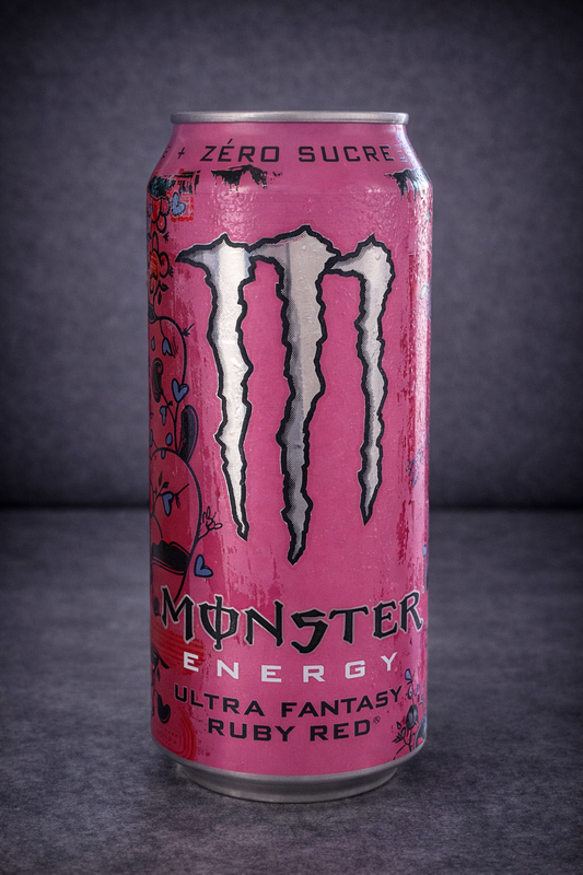 Monster Energy Ultra Fantasy Ruby Red Zéro Sucre