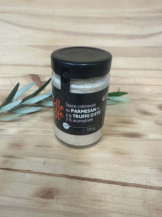 Sauce crémeuse au Parmesan et à la truffe d’été