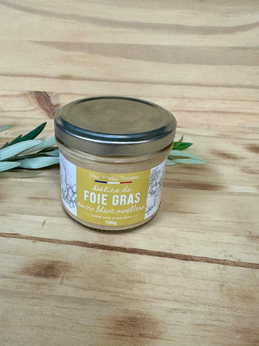 Délice de Foie Gras au vin blanc moelleux