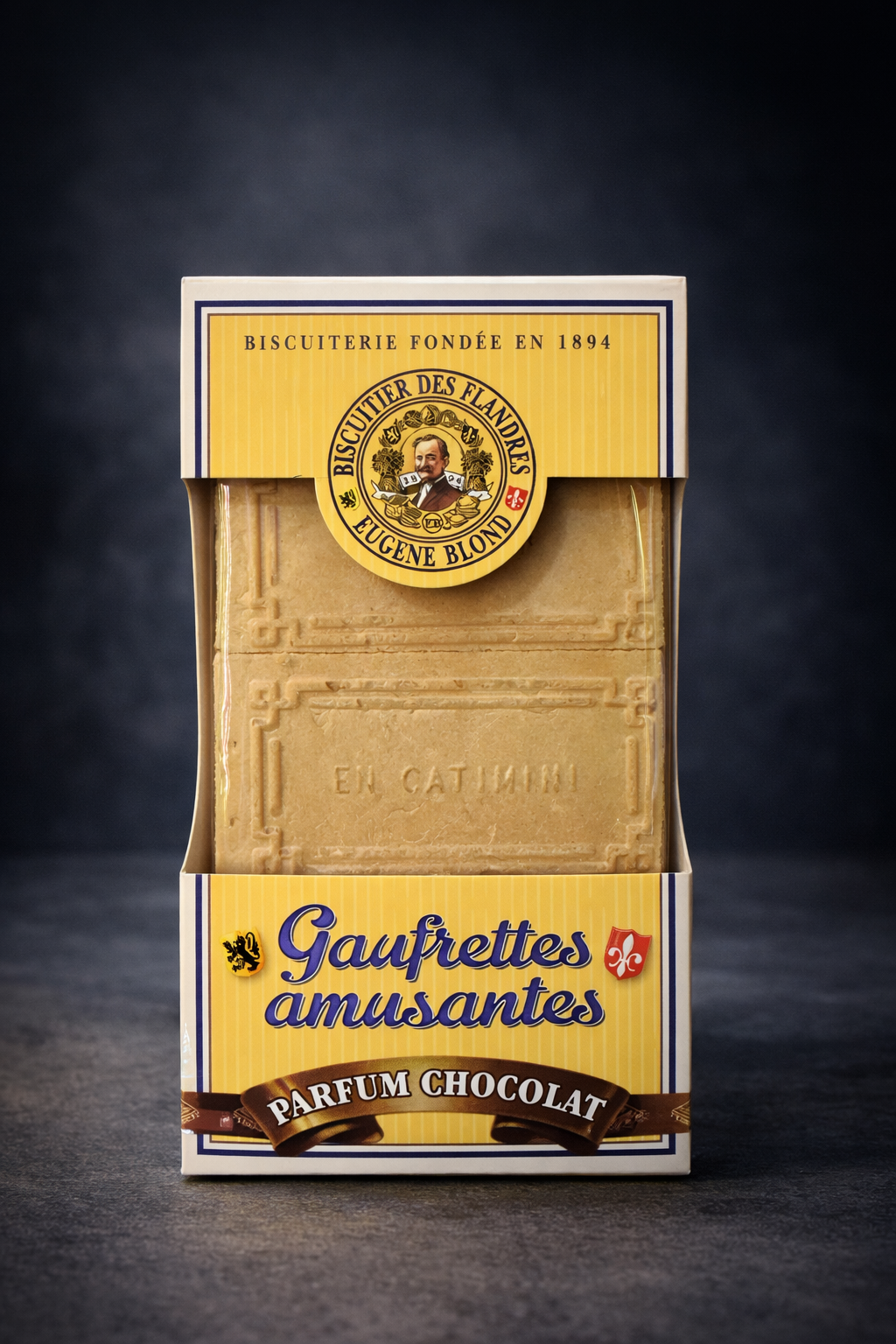 Gaufrette Amusante Parfum Chocolat