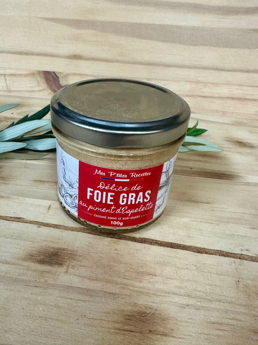 Délice de Foie Gras au piment d’Espelette